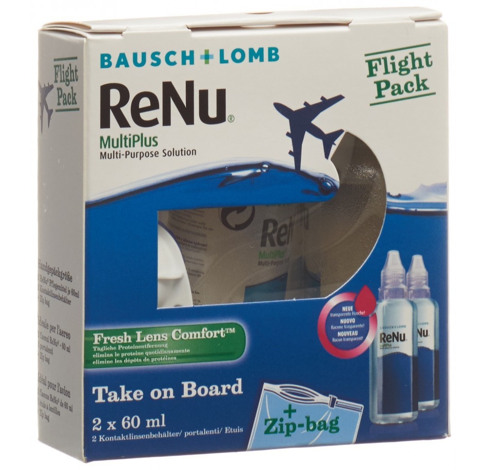 RENU MultiPlus Flight Pack 2 fl 60 ml