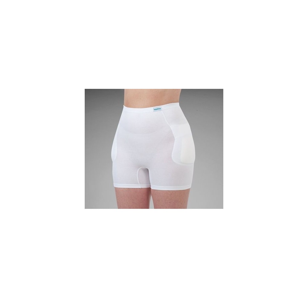 SUPRIMA slip protège-hanches M unisex blanc