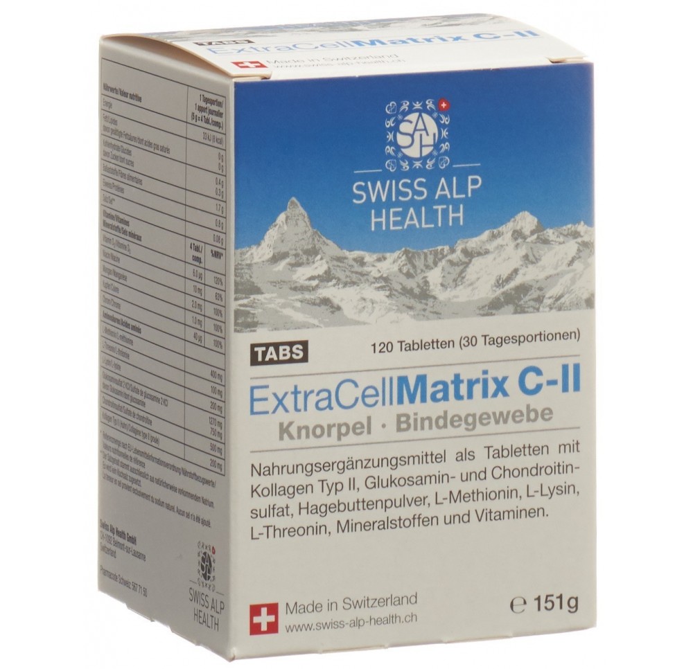 EXTRA CELL Matrix C-II TABS articulations 120 pce