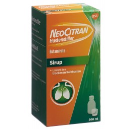 NEOCITRAN Antitussif sirop 15 mg/10ml 200 ml