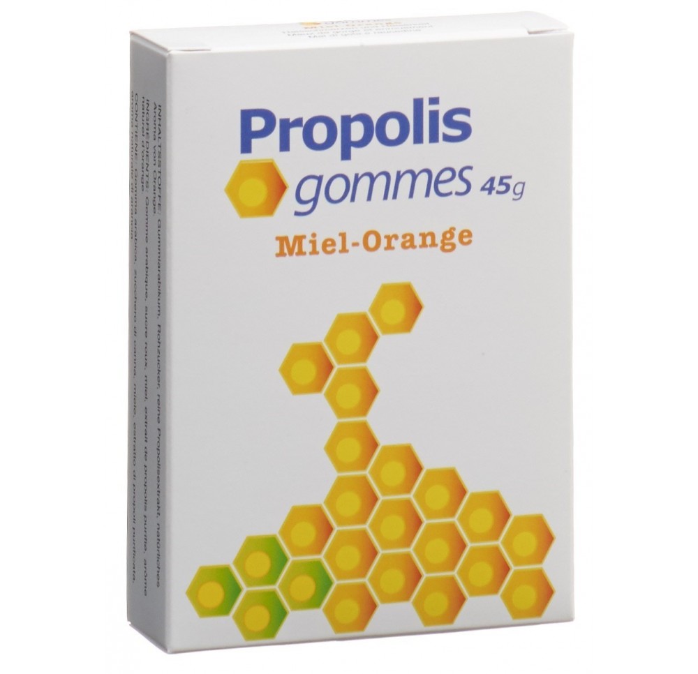 PROPOLIS gommes miel-orange 45 g