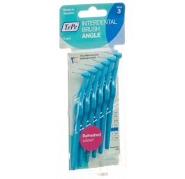 TEPE Angle brosse interdentaire 0.6mm bleu 6 pce