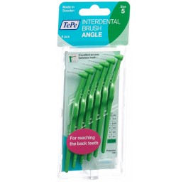 TEPE Angle brosse interdentaire 0.8mm vert 6 pce