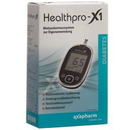 HEALTHPRO-X1 glycomètre