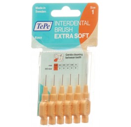 TEPE Interden Brush 0.45mm x-soft oran blist 6 pce