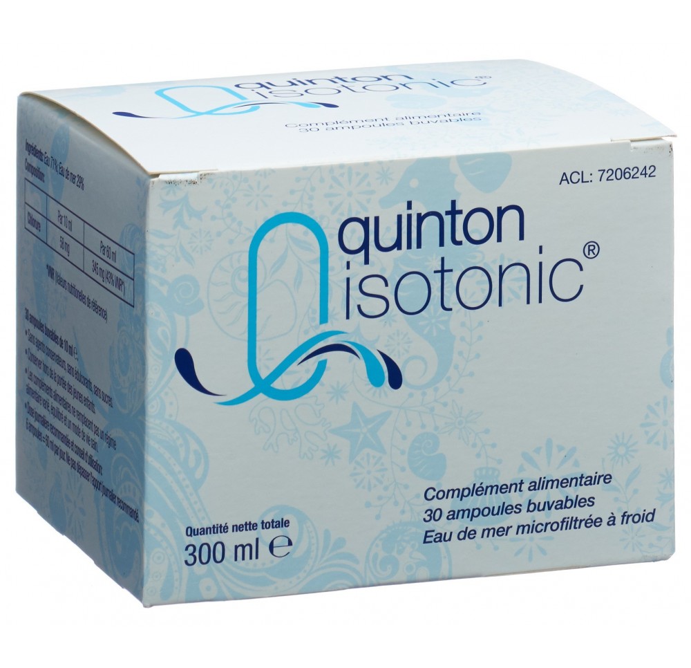 QUINTON isotonic 9g/l amp buv 30 x 10 ml