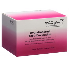 WILLI FOX test d'ovulation 5 pce