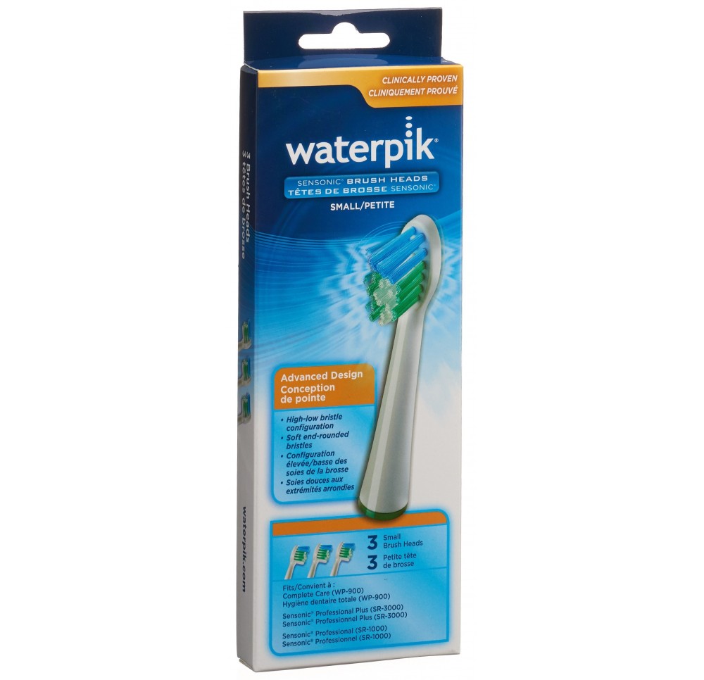 WATERPIK brosses de rechange small SRSB-3E 3 pce