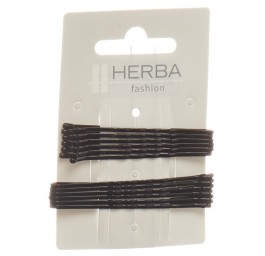 HERBA sixtus 6+6.5cm noir 12 pce