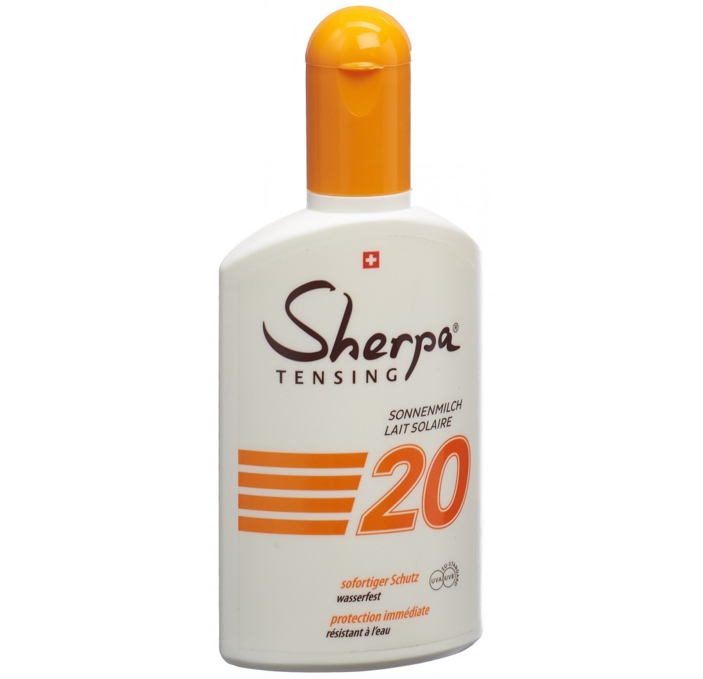 SHERPA TENSING lait solaire SPF 20 175 ml