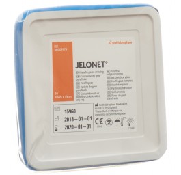 JELONET compr gaze paraffinée 10cmx10cm bte 10 pce