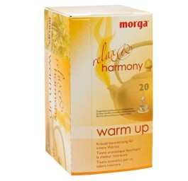 MORGA Relax & Harmony warm up tisane sach 20 pce