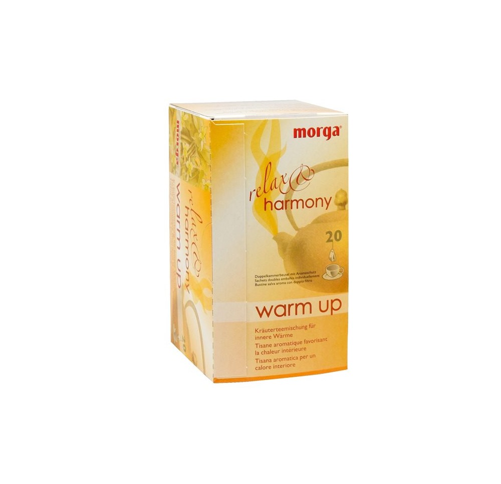 MORGA Relax & Harmony warm up tisane sach 20 pce