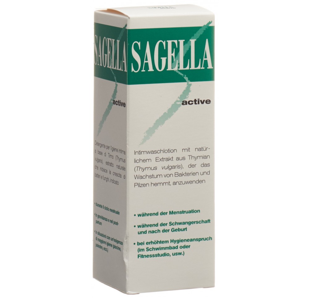 SAGELLA active émulsion lavante 250 ml