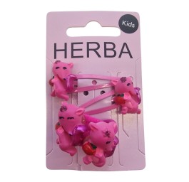 HERBA Kids clic-clac+élastique chev 4 pce