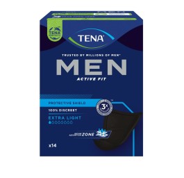 TENA Men Protective Shield Ex Light 14 pce
