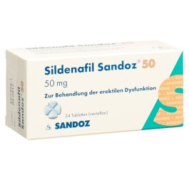 SILDENAFIL Sandoz cpr 50 mg 24 pce