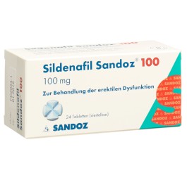 SILDENAFIL Sandoz cpr 100 mg 24 pce