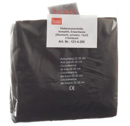 BOSO manchette velcro 2-tuyaux standard