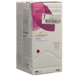 GAMMEX gants OP Latex Gr7 st non-poud 50 paire