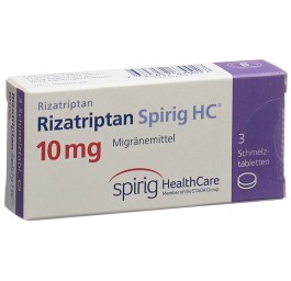 RIZATRIPTAN Spirig HC cpr orodisp 10 mg 3 pce