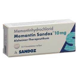 MEMANTINE Sandoz cpr pell 10 mg 50 pce