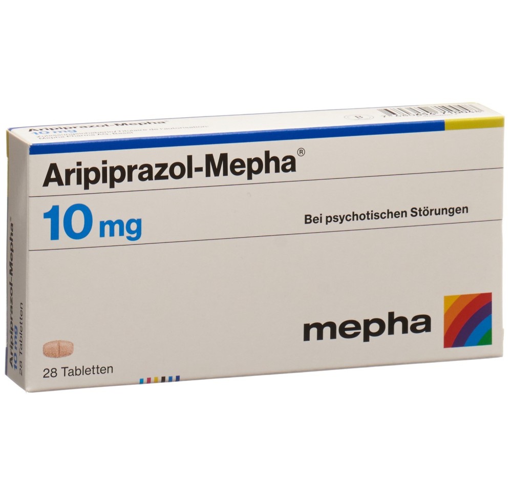 ARIPIPRAZOL Mepha cpr 10 mg 28 pce ARIPIPRAZOL Mepha cpr 10 mg 28 pce