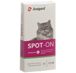 AMIGARD Spot-on chat 3 x 1.5 ml