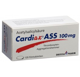 CARDIAX ASS cpr pell 100 mg 120 pce