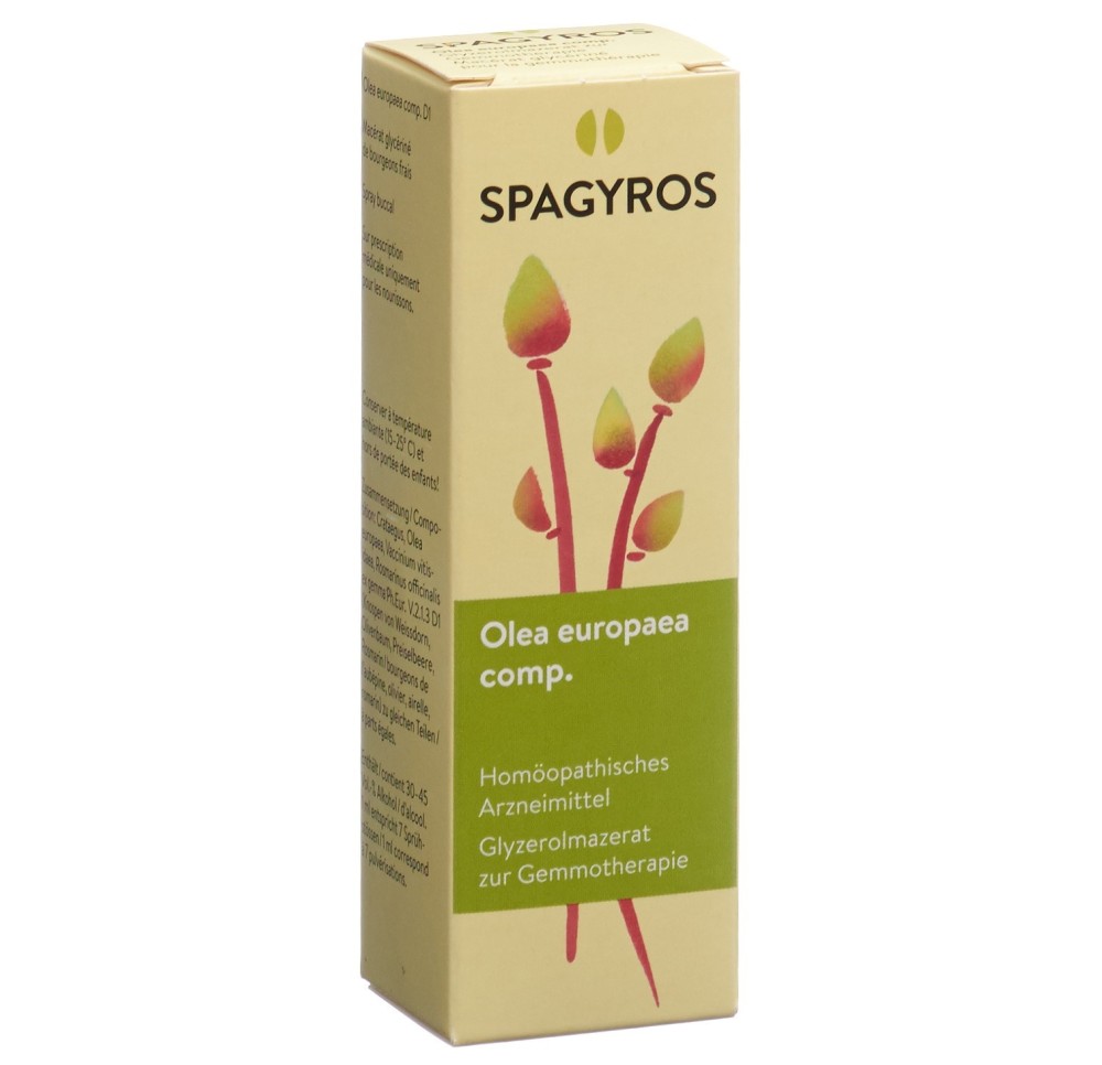 SPAGYROS GEMMO COMP olea europa mac glyc 1 D 30 ml