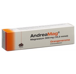 ANDREAMAG 300 mg arôme orange bte 20 pce