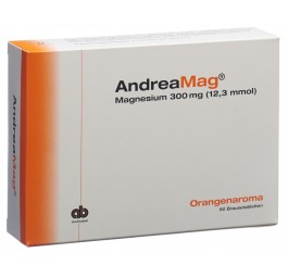 ANDREAMAG 300 mg arôme orange bte 60 pce