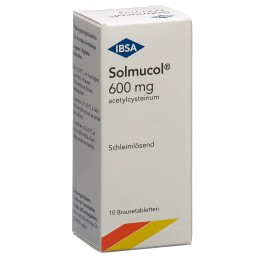 SOLMUCOL cpr eff 600 mg bte 10 pce