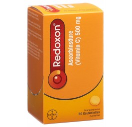 REDOXON cpr croquer 500 mg orange s sucre 60 pce