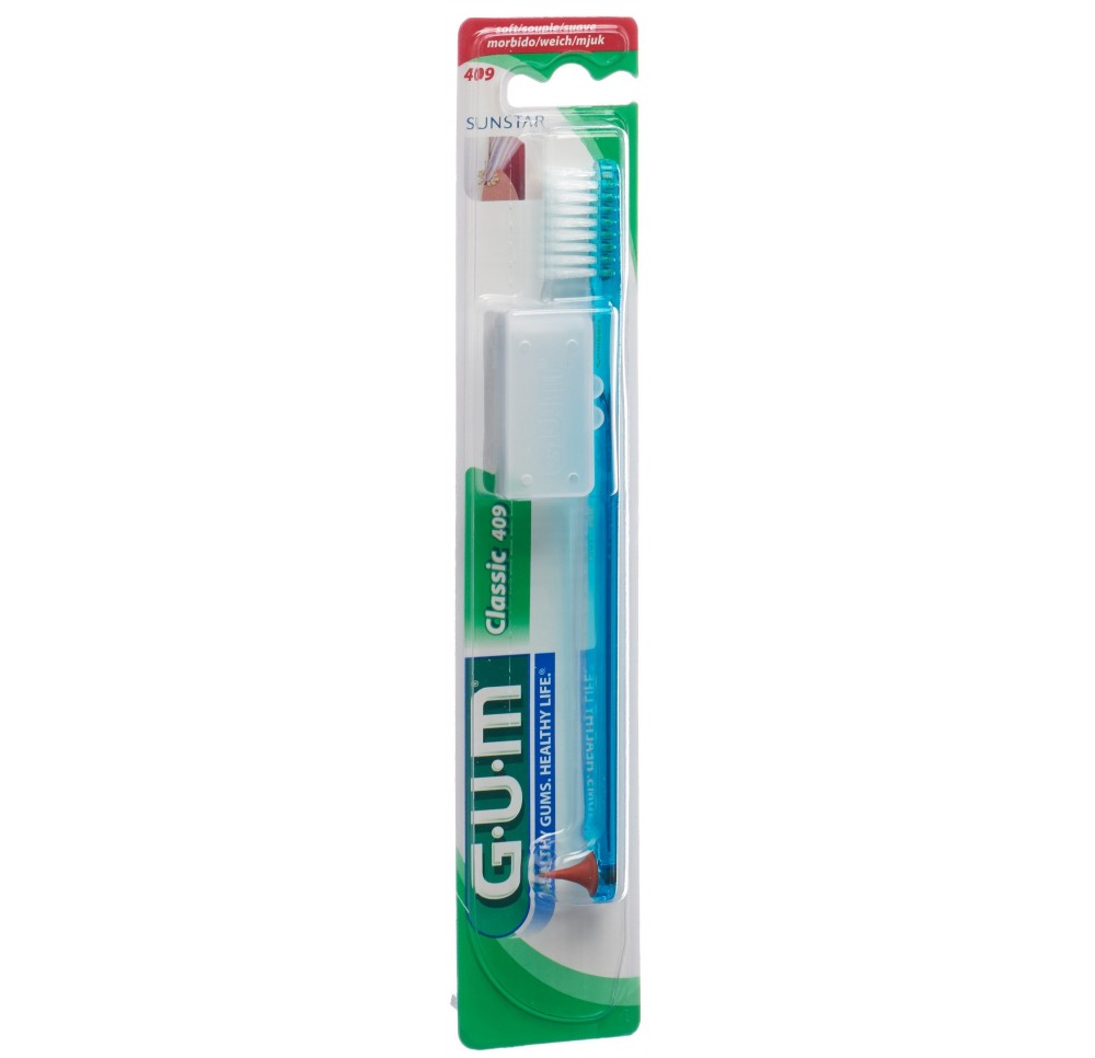 GUM Classic brosse dents compact soft 4 rangs