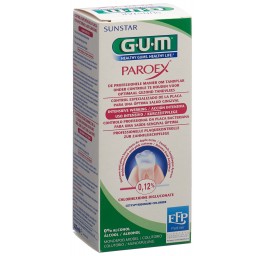 GUM Paroex bain bouche 0.12 % chlorhexidine 300 ml