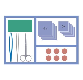 MEDISET set de pansement B3517 stérile