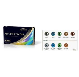AIR OPTIX Colors 0dpt BC8.60Dia14.20 Hazel 2 pce