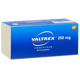 VALTREX cpr pell 250 mg 60 pce