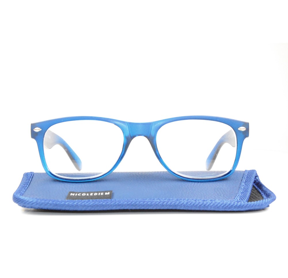 NICOLE DIEM lunettes lecture 2.50dpt Act bleu