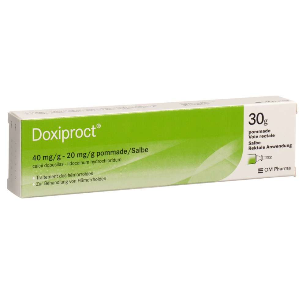 DOXIPROCT ong tb 30 g DOXIPROCT ong tb 30 g
