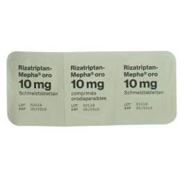 RIZATRIPTAN Mepha oro cpr orodisp 10 mg 6 pce
