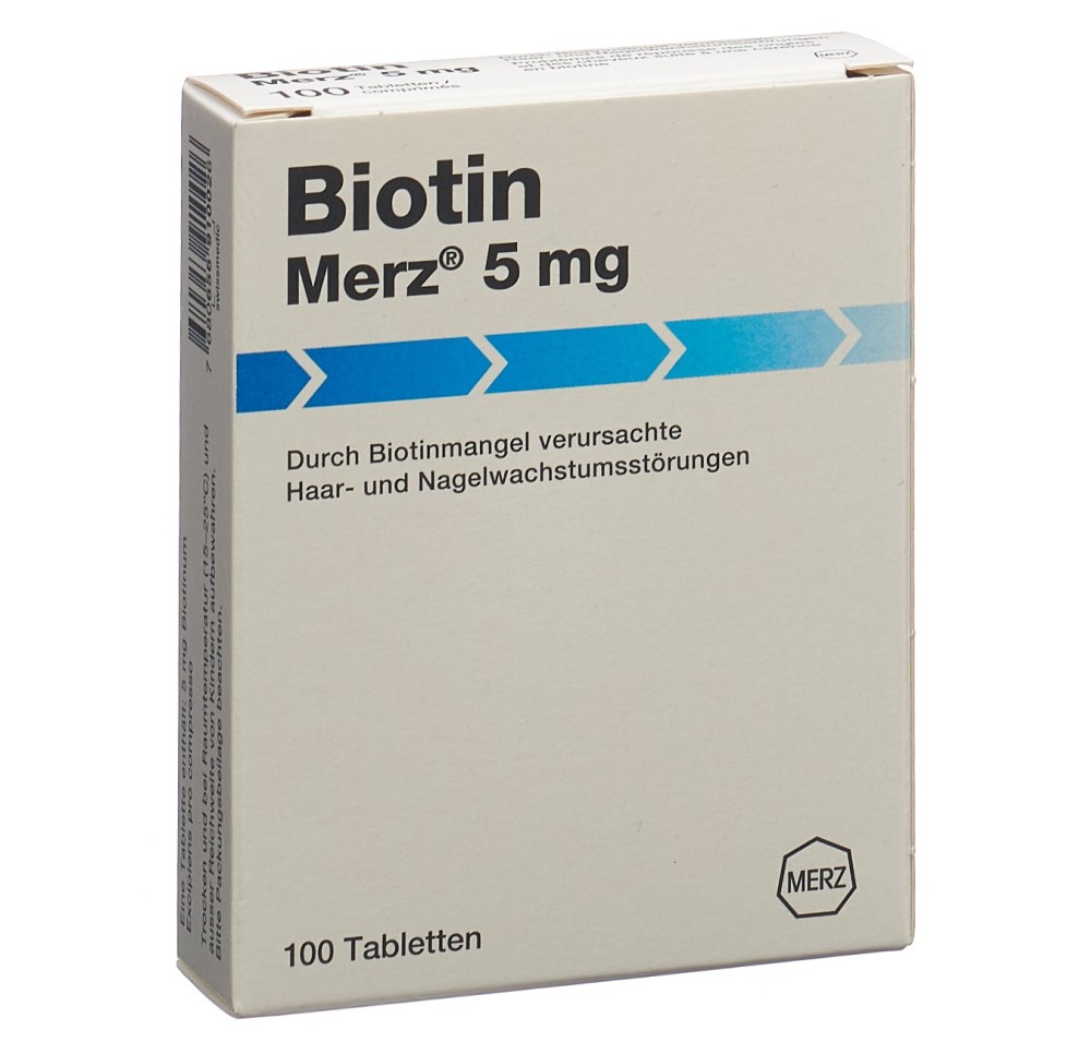 BIOTINE Merz cpr 5 mg 100 pce