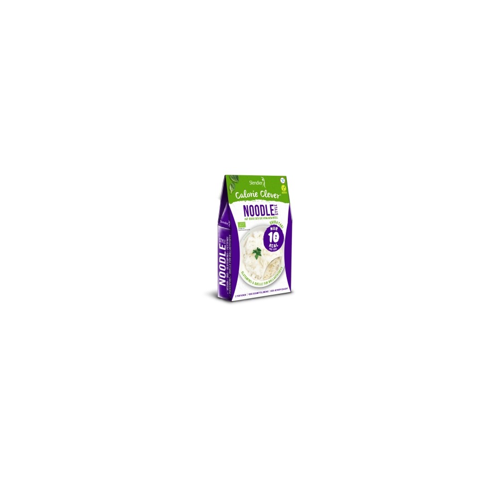 SLENDIER noodle au konjac Style bio 400 g SLENDIER noodle au konjac Style bio 400 g