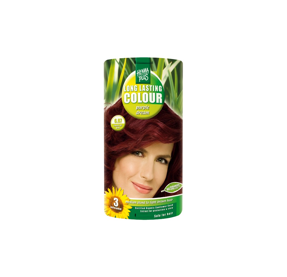 HENNA PLUS Long Last Colour purple dream 6.67