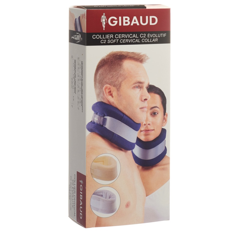 GIBAUD collier C2 8.5cm Gr2 35-40cm évolutif