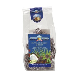 BIOKING confiserie aux dattes canneberge bio 125 g