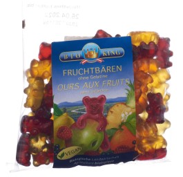 BIOKING ours aux fruits sans gélatine 150 g