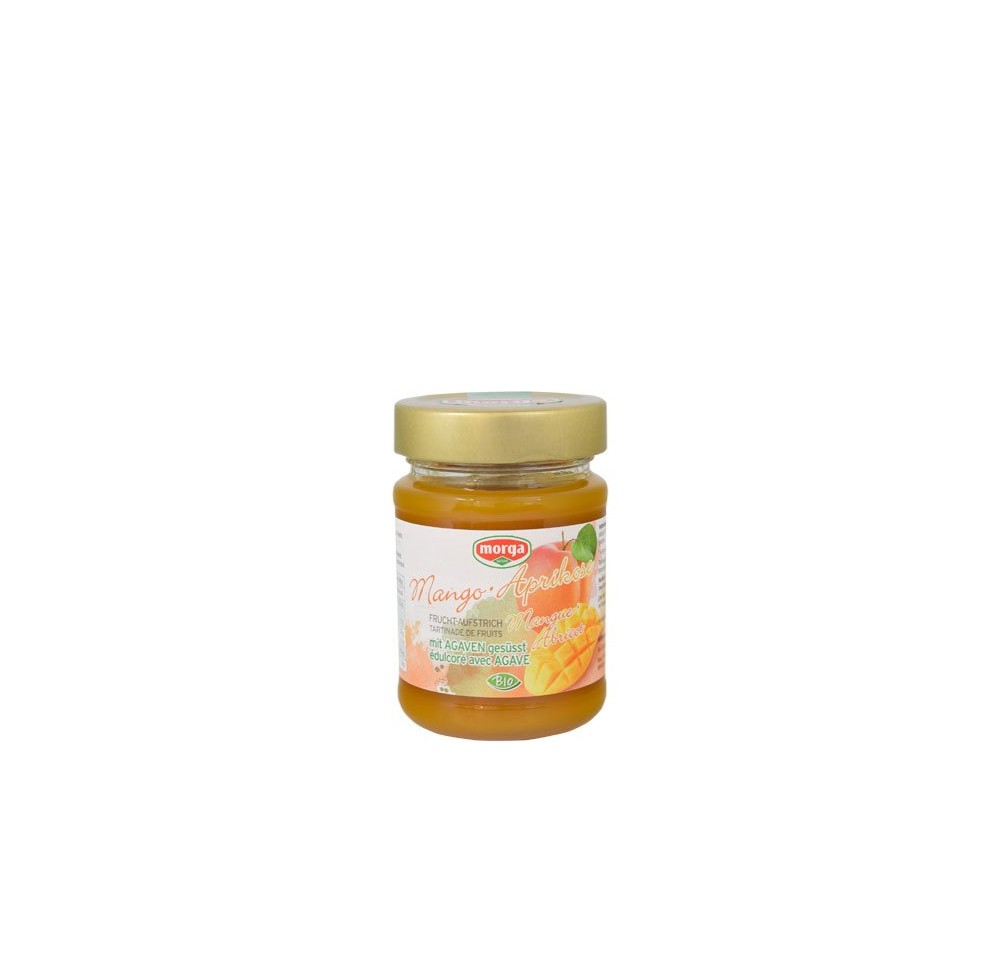 MORGA confitures fruits mang-abric agave bio 175 g