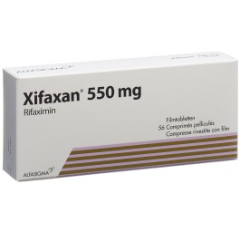 XIFAXAN cpr pell 550 mg 56 pce